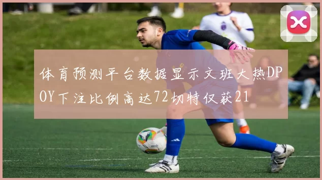 体育预测平台数据显示文班大热DPOY下注比例高达72切特仅获21