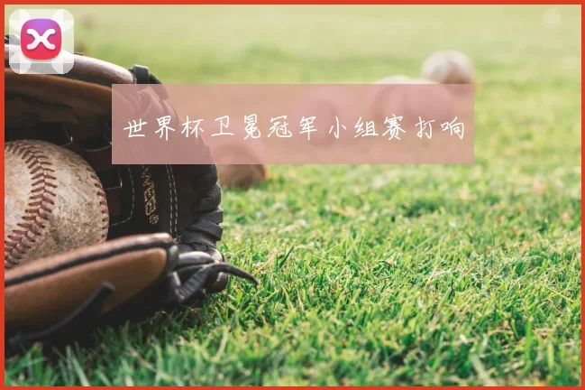 世界杯卫冕冠军小组赛打响